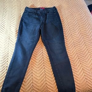 Jennifer Lopez Sculpt Skinny Jeans dark blue